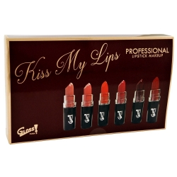 Kit de 6 rouges à lèvres mat- Collection Kiss Me Up